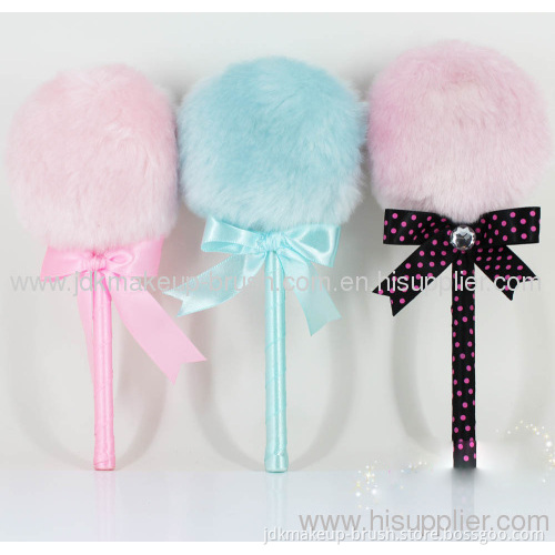 Lollipop Powder Puff With Handle 